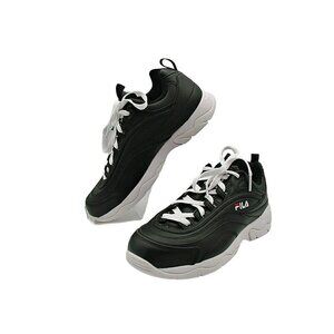 Fila Disarray Black Sneakers Womens Size 8.5 Athletic Supportive Comfort Shoes